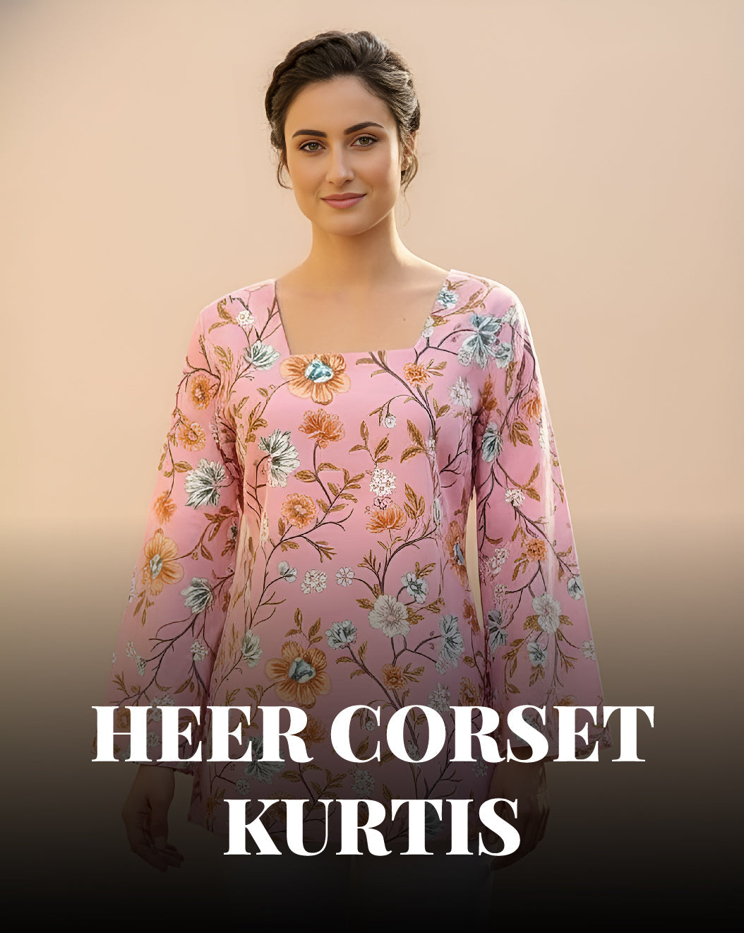 Heer Corset Back Kurti