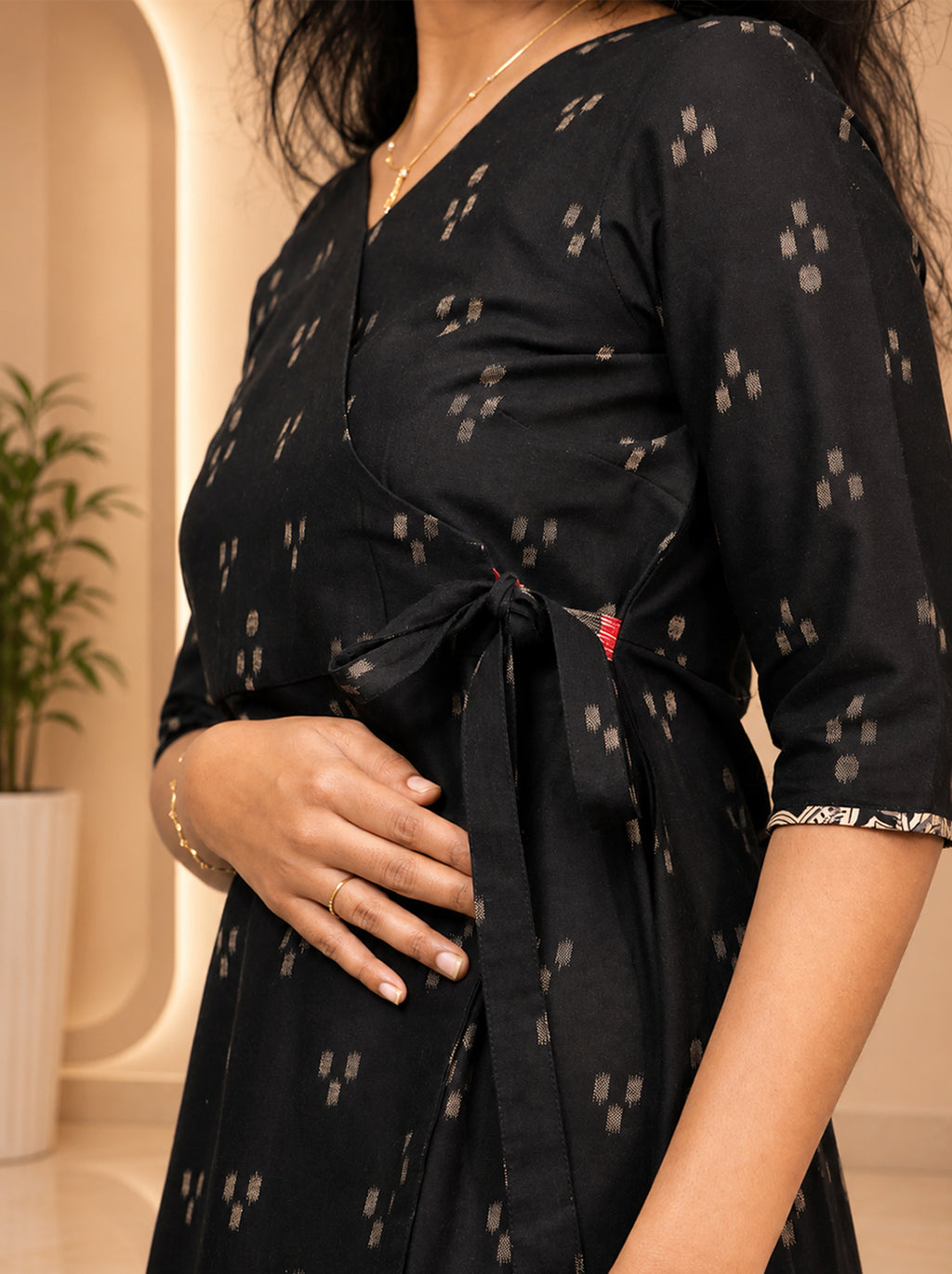 Black Crimson Grace Maxi