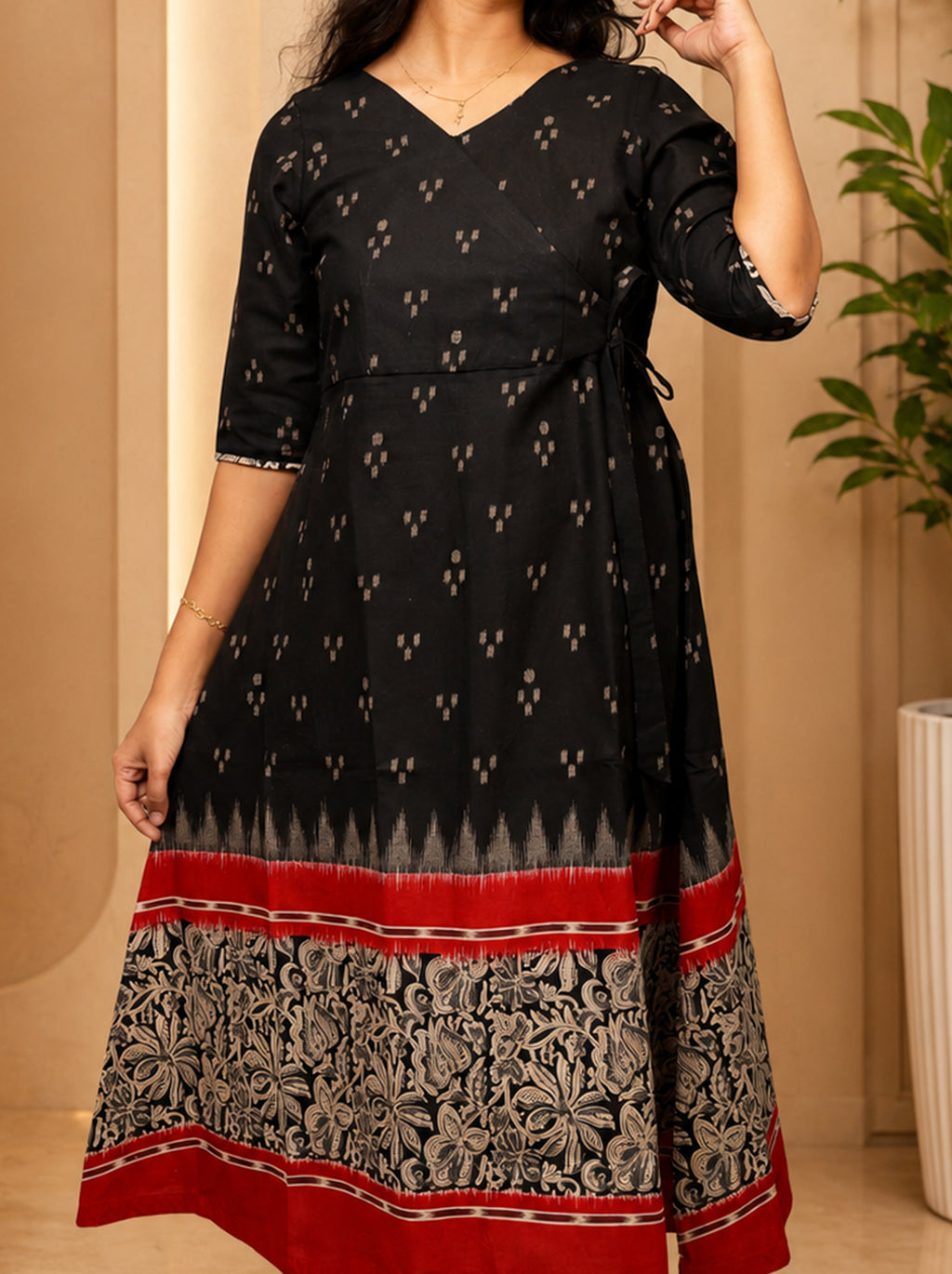 Black Crimson Grace Maxi