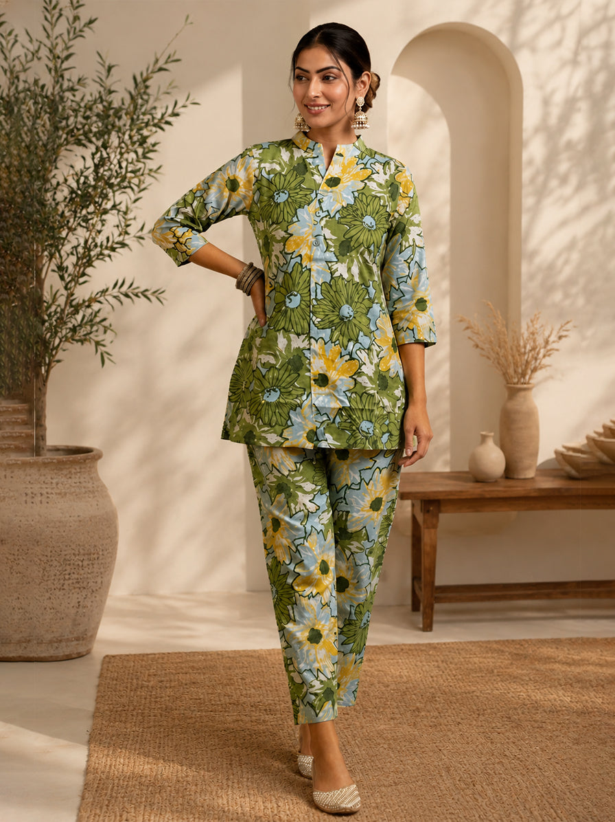 Bloomscape Cotton Co-Ord Set