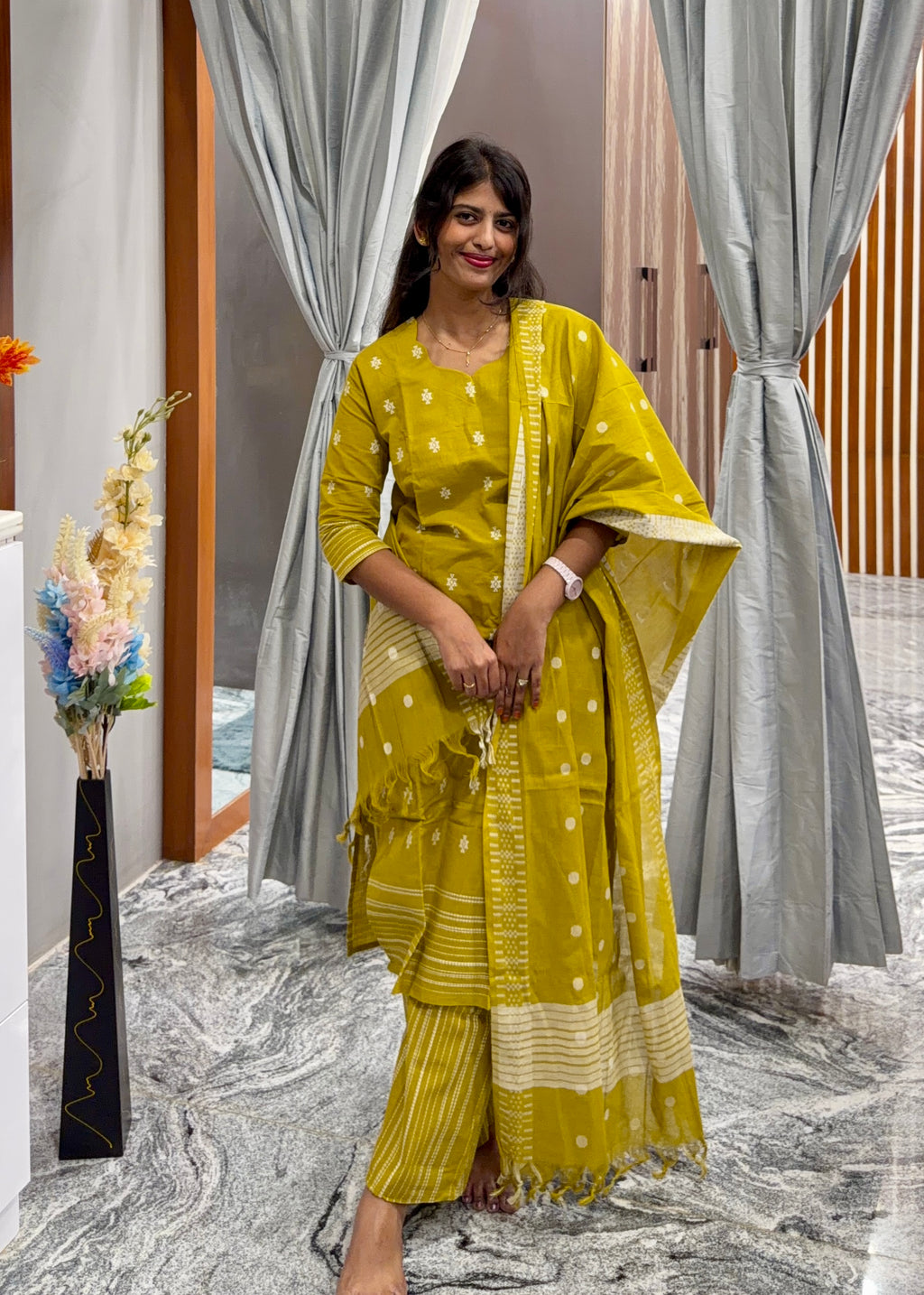 Mustard Aura 3-Piece Set