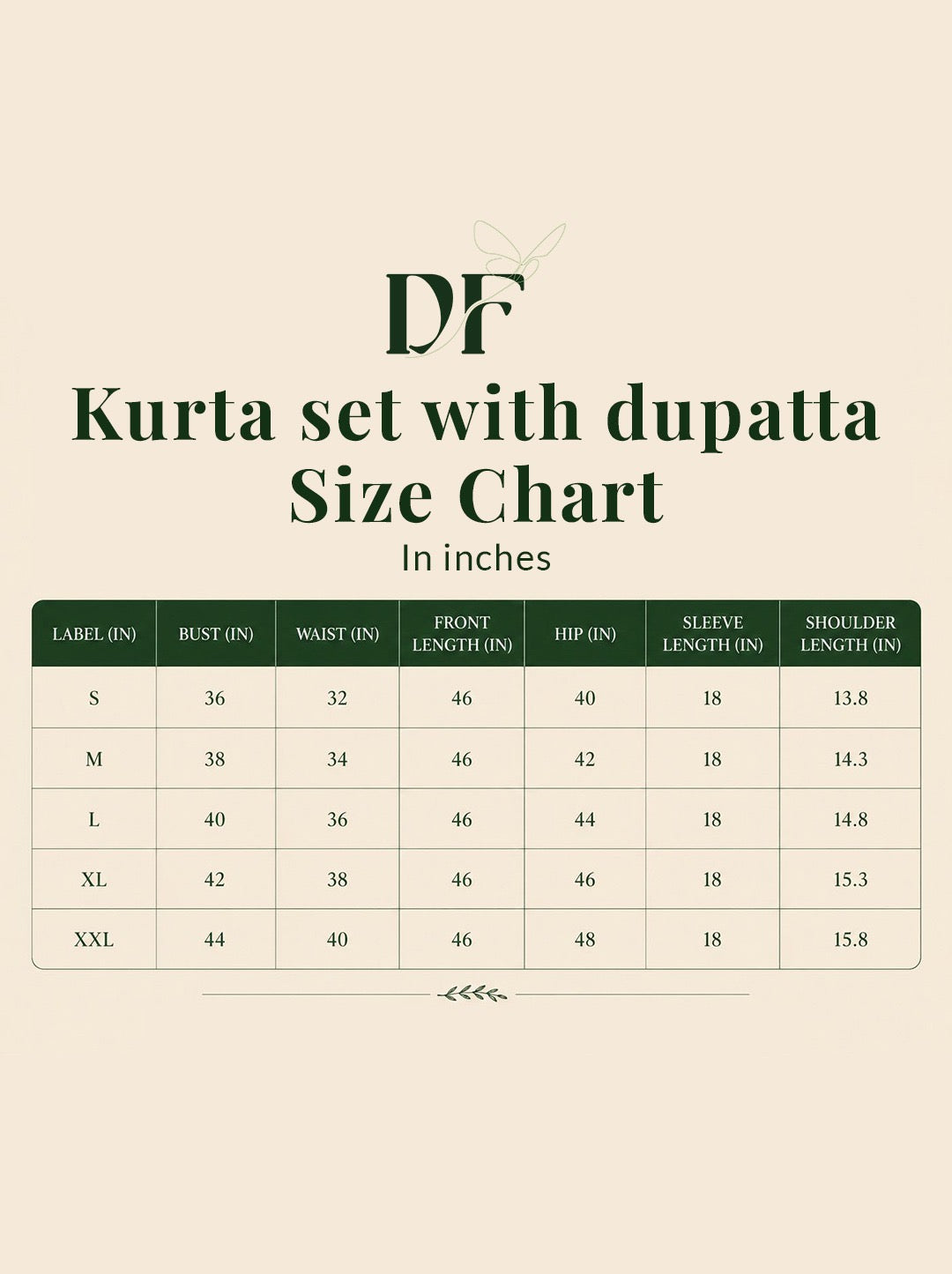 Rustic Rose Ethnic Kurti Set